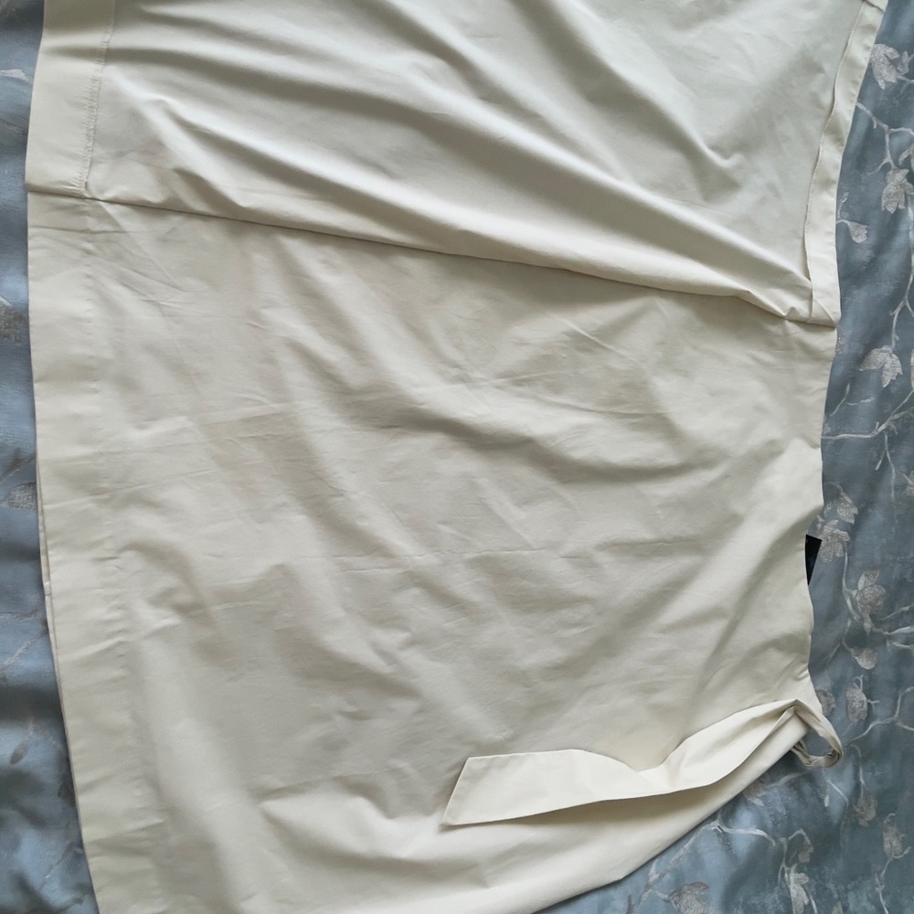 New Alfani Women Tie Faux-Wrap Midi Skirt Beige - Picture 6 of 14